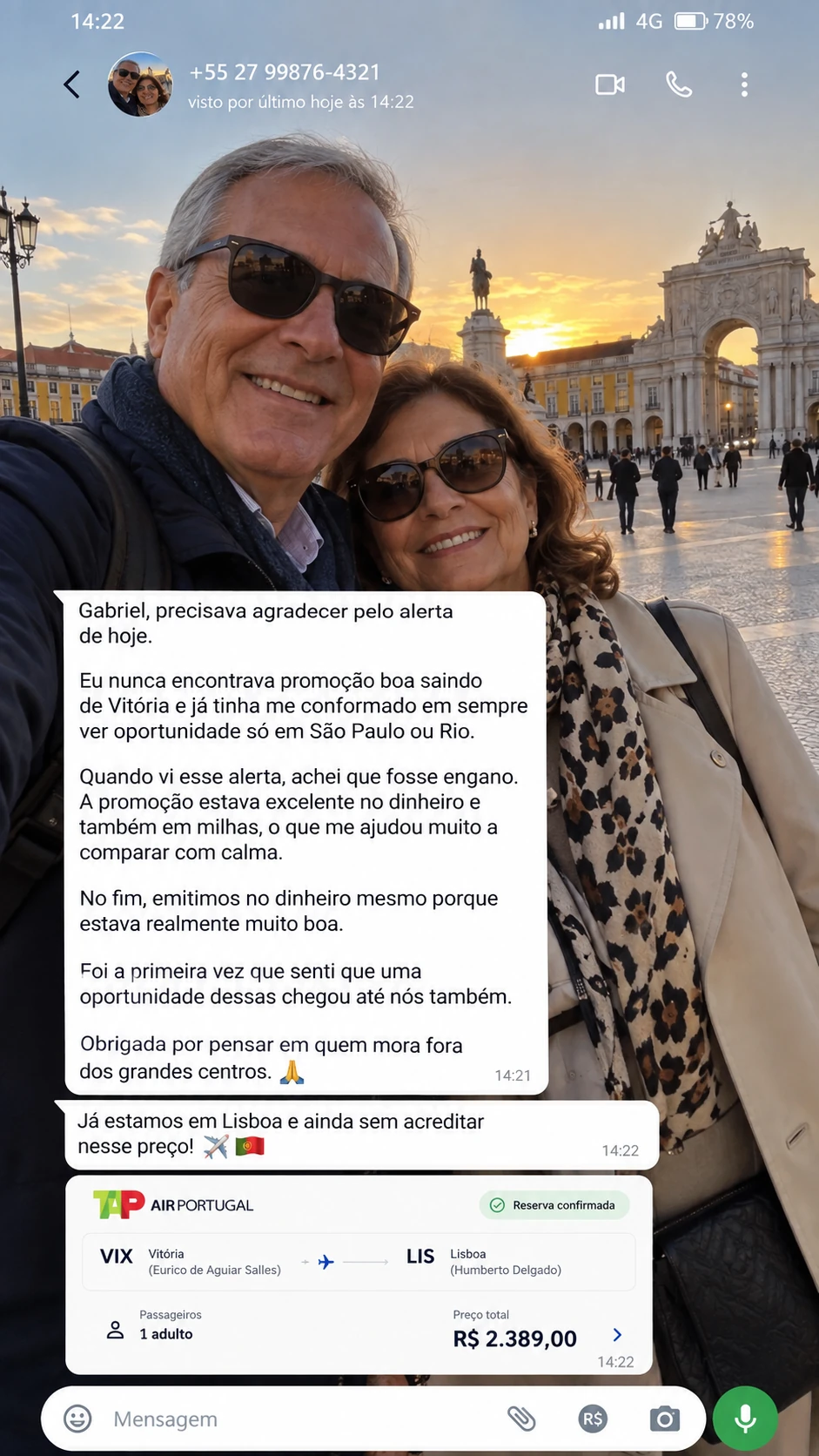 Relato de viagem: Vitória • Lisboa